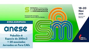 Anese duplica su espacio de exposicin en Genera/Matelec y de jornadas