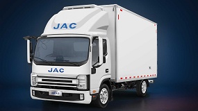 JAC lanzar� en Espa�a su nuevo cami�n el�ctrico de 4,2 toneladas