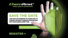 Foto de Showa analizará en un seminario web cómo mejorar la selección de guantes de protección química