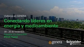 Foto de Schneider Electric lleva a Genera 2025 su oferta completa de gestión de energía, digitalización y movilidad eléctrica