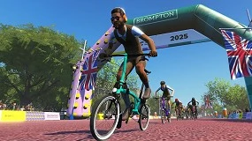 Foto de Brompton celebra su debut en Zwift con un campeonato virtual de ciclismo urbano
