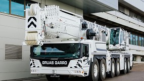 Gras Garro refuerza su compromiso con la innovacin, incorporando la primera Liebherr LTM 1300-6.4 en Espaa