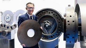 Foto de La superficie del disco con filtro láser se duplica con la innovación de Erema