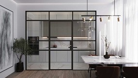 Foto de Cortizo lanza al mercado Design 35, su nuevo divisor de interiores de esttica industrial