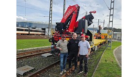Foto de El Metro de Bilbao incorpora la primera gr�a Fassi 100% el�ctrica con tecnolog�a HST