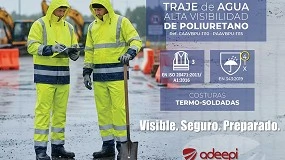 Foto de Adeepi presenta un traje de agua de poliuretano de alta visibilidad