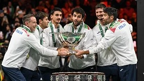 Foto de Joma, protagonista en la Davis Cup 2025