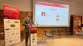 Foto de El presidente de la Diputacin de Huelva, David Toscano, inaugura la 'Jornada Tcnica sobre Frutos Rojos 2025'