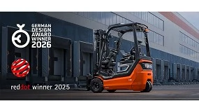 Foto de La carretilla contrapesada eléctrica Toyota Traigo_i gana el German Design Award 2026 como el mejor diseño de producto industrial