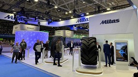 Agritechnica 2025: Granterra VF PFO, nuevo neum�tico Mitas para tractores de alta potencia