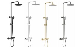 Nueva columna de ducha serie Kloe de Genebre