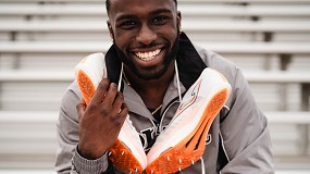 Joma ampl�a su equipo de atletas de �lite con el velocista Marcellus Moore