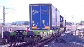 Foto de Testes da autoestrada ferroviria entre Portugal e Espanha avanam com sucesso