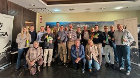 Foto de Sierra M�gina muestra la calidad de sus aceites a la prensa espa�ola