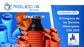 Foto de Barcelona rene a los tcnicos municipales en el IX Congreso CIM 2025 con Molecor como empresa colaboradora