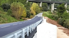 Foto de Terminada a interveno de reforo da plataforma rodoviria da EN115