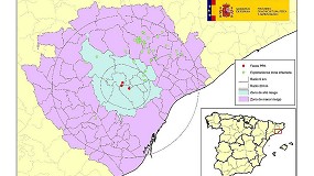 Foto de Las restricciones de la UE mantienen el radio de 20 kilmetros alrededor de los primeros focos
