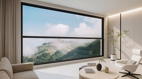 Foto de AV-Skyline Intelligent: ventana vertical panorámica con protección solar integrada