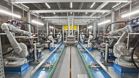 Un proceso de montaje automatizado reduce a 40 segundos la producci�n de dos paneles de puerta