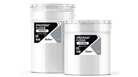 Foto de Propam Floor 100 Max, por Construction Solutions de Molins: versatilidad en obra y alto rendimiento con bajas emisiones de COV