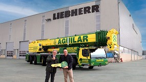 Gr�as Aguilar adquiere la primera Liebherr LTM 1400-6.1 de Espa�a