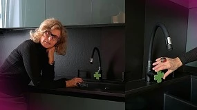 Foto de Teresa Sapey diseña un grifo de cocina personalizado, inspirado en su colección Lucky Me