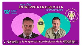 Foto de Juan Vilar y Juan Revenga dialogan sobre el presente y el futuro del aceite de oliva en la WOOE