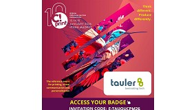 Tauler Laminating Tech lleva su tecnolog�a europea de laminaci�n y acabados a C!Print Madrid 2026