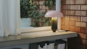 Foto de Gambosa de Mathias Hahn para Marset, color y geometría en equilibrio