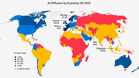 Se acelera la adopci�n global de la IA y Espa�a consolida su posici�n entre los pa�ses l�deres