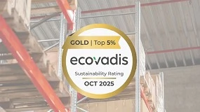 Foto de AR Racking renueva la medalla EcoVadis Gold 2025 por tercer año consecutivo