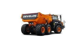 Foto de Develon apresenta cabine atualizada para a sua gama de dumpers articulados