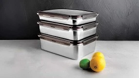 Foto de Ecoinox Pro: recipientes 100% herméticos y apilables para la cocina profesional de Lacor