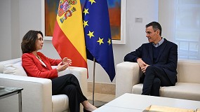 Pedro S�nchez analiza con la CEO de Veolia el avance tecnol�gico del ciclo urbano del agua