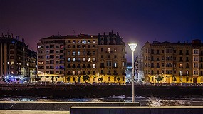 San Sebasti�n, alumbrado robusto y resistente a la salinidad del entorno