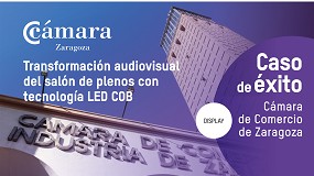 Hikvision renueva el sal�n de plenos de la C�mara de Comercio de Zaragoza con tecnolog�a LED COB de �ltima generaci�n