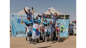 Foto de El Team Dakar Galicia, patrocinado por Lantania, gana la categor�a �Mission 1000� de motos del Dakar 2026