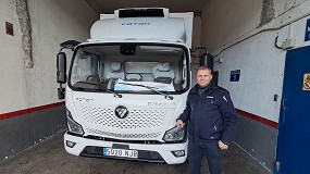Mudanzas Niro testea el cami�n el�ctrico eAumark 7,5 toneladas de Foton