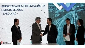 Foto de Investimento na linha de Leix�es refor�a a efici�ncia da rede ferrovi�ria nacional