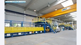 Foto de NetBid presenta una avanzada l�nea de recubrimiento en polvo y producci�n de vidrio de seguridad de Kl�pper Maschinentechnik, con tecnolog�a Wagner