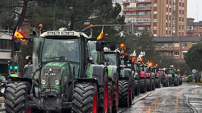 Foto de Protestas masivas de agricultores y ganaderos en toda Espa�a por la crisis del sector