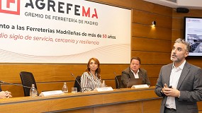 Entrevista a Juan Carlos V�zquez, presidente de Agrefema, Gremio de Ferreter�a de Madrid