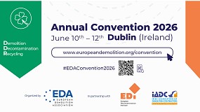 La Asociaci�n Europea de Demolici�n celebrar� su Convenci�n Anual de 2026 en Dubl�n