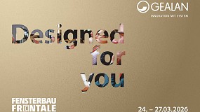 Foto de Gealan en Fensterbau Frontale 2026, c�mo entender la ventana del ma�ana