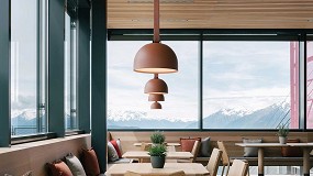 Plusminus transforma la iluminaci�n del restaurante Cubus en el telef�rico Merano 2000