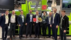 Foto de Engel premiada na Swiss Plastics 2026 pela primeira c�lula de inje��o aut�noma