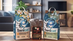 Foto de Sanicat Essential Oils, la primera arena para gatos que controla los olores con aceites esenciales, premiada como 'Producto Innovador del A�o'