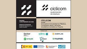 C�clicom reunir� en Madrid a la cadena de valor del pl�stico reciclado en la jornada de cierre del proyecto