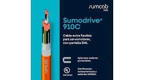 Foto de Sumcab Sumodrive 910C: cable apantallado para servomotores en cadena portacables, con certificaci�n UL/CSA y conforme a Desina