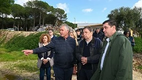 Foto de Planas visita las zonas afectadas por el temporal en Andalucía y pide a la UE activar la reserva de crisis